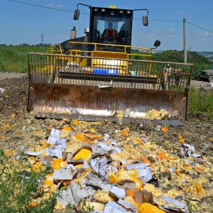 Более 670 тонн санкционных продуктов было уничтожено за месяц