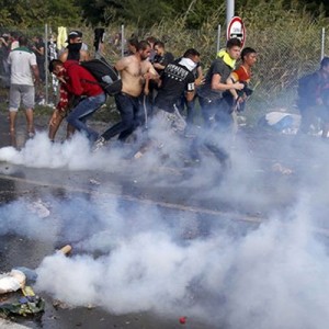 Полиция применила слезоточивый газ в отношении мигрантов в Хорватии