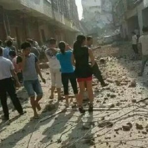 В Китае прогремело несколько взрывов в уезде Лючэн