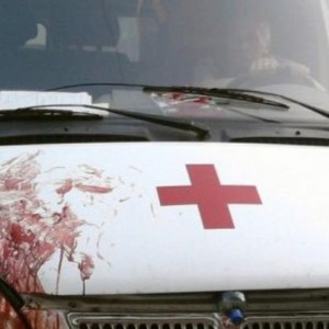 На территории Крыма мужчина расстрелял автомобиль скорой помощи